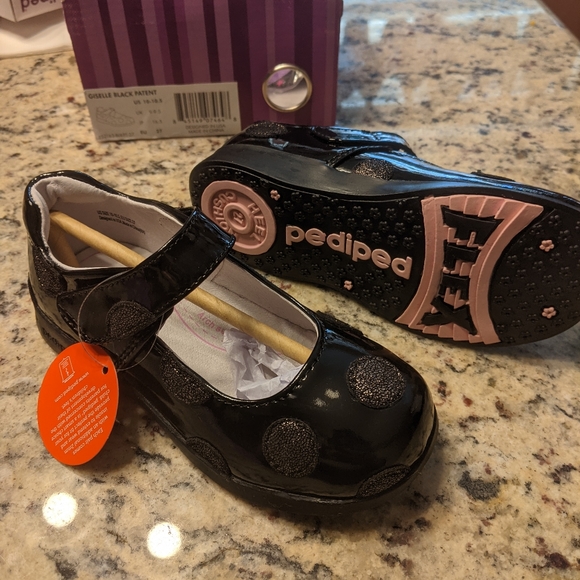 pediped Other - Pediped flex giselle black patent